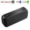 X8 60W Powerful Portable Outdoor Wireless Bluetooth Speaker TWS Hifi Home Theater System Music Sound Box Soundbar For TV - China - X8-BLACK