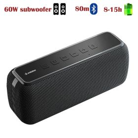 X8 60W Powerful Portable Outdoor Wireless Bluetooth Speaker TWS Hifi Home Theater System Music Sound Box Soundbar For TV - China - X8-BLACK