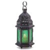 Contemporary Promenade Ornate Yet Elegant Birdcage Candle Lantern - Green - 10 In