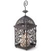 Contemporary Promenade Ornate Yet Elegant Birdcage Candle Lantern - Back - 14 In