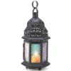 Contemporary Promenade Ornate Yet Elegant Birdcage Candle Lantern - Multi Color - 10 In