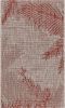 Home Decor Indoor/Outdoor Accent Rug Touch Of Palm Accent Rug - Red | Beige - 1'10" X 3'0"