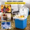 Camping Travel & Picnics Portable Car Refrigerator Mini Fridge Freezer - Blue - 28 Quart