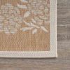 Home Decor Indoor/Outdoor Accent Rug Natural Stylish Classic Pattern Design - Beige - 1'10" X 3'0"