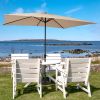 10FT Square Umbrella Waterproof Folding Sunshade (without base)-dk - 10 ft