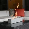 Tabletop Conrete Fire Pit - Hexagon