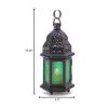 Contemporary Promenade Ornate Yet Elegant Birdcage Candle Lantern - Green - 10 In