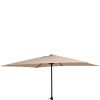 10FT Square Umbrella Waterproof Folding Sunshade (without base)-dk - 10 ft