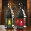 Contemporary Promenade Ornate Yet Elegant Birdcage Candle Lantern - Green - 10 In